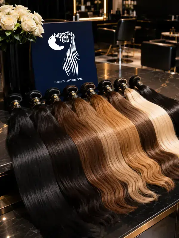 Human hair extensions supplier